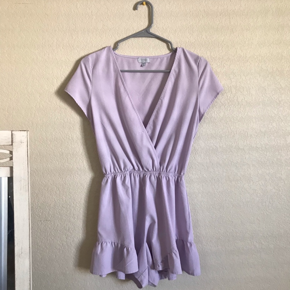 Tobi purple romper